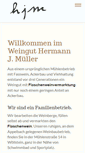 Mobile Screenshot of hjm-wein.de